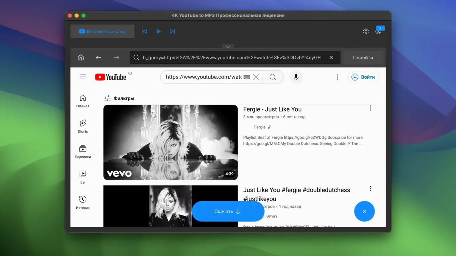 4K YouTube to MP3 detail view 3
