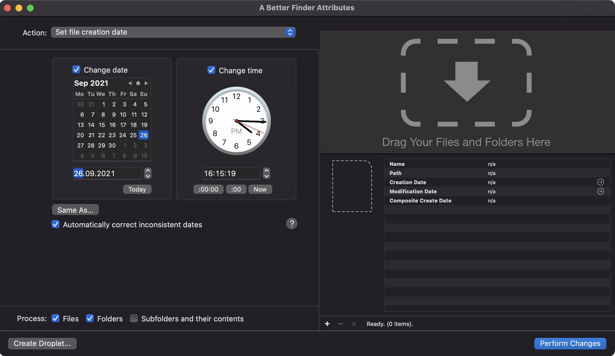 a better finder renamer start screen