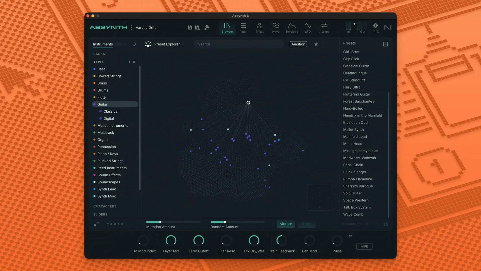 Absynth detail view 2