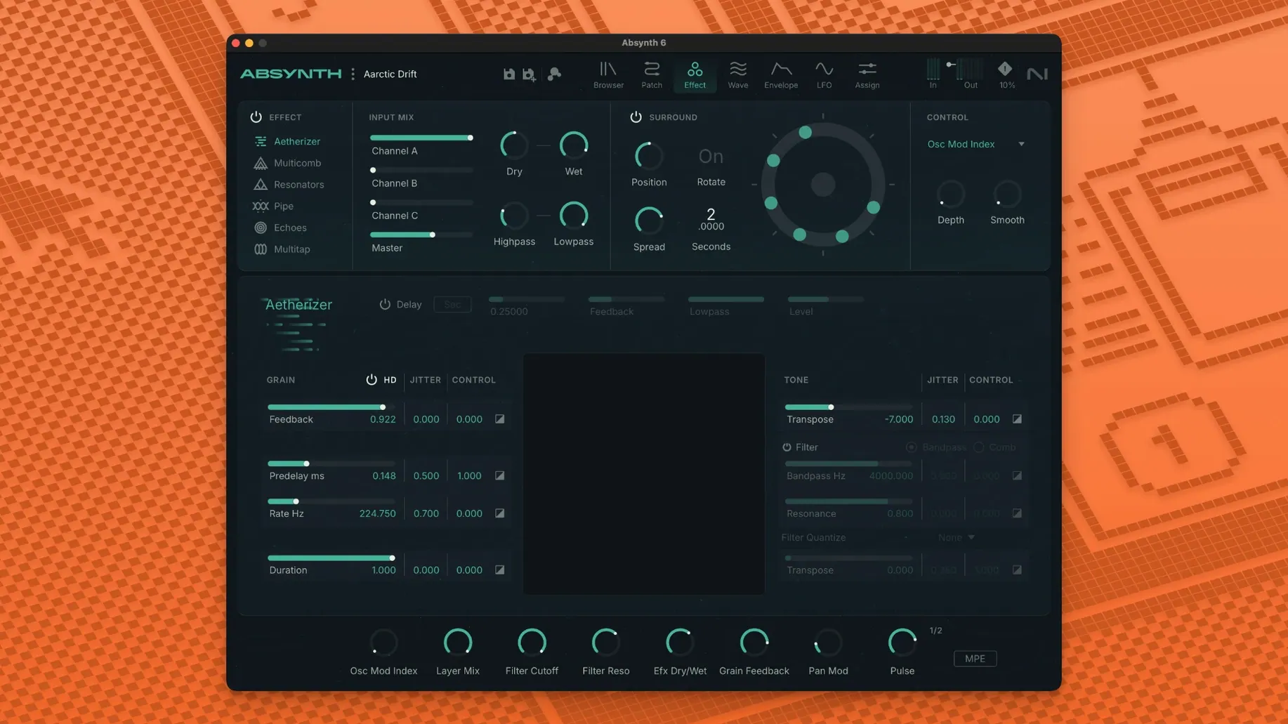 Absynth detail view 3