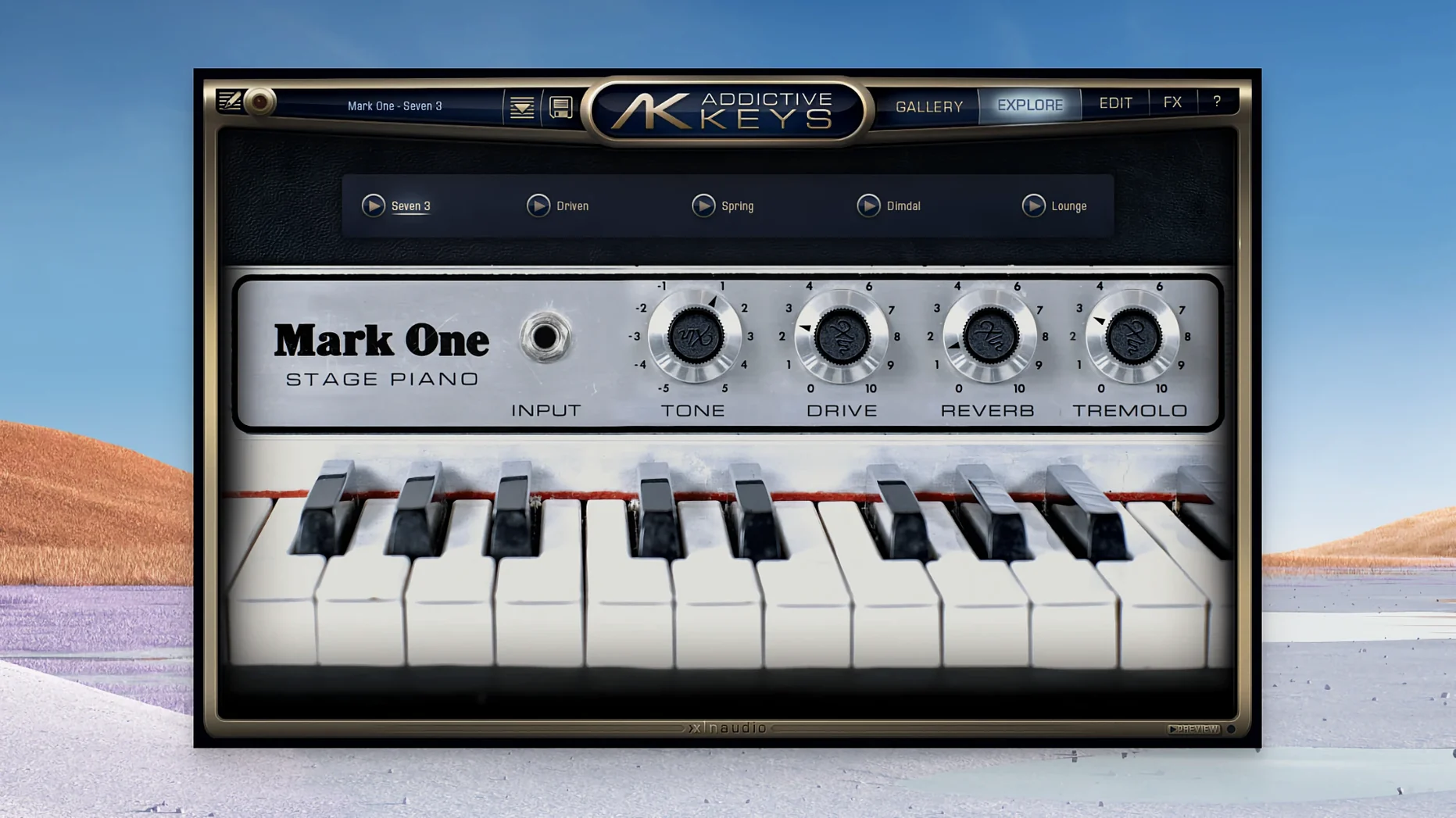 addictive keys free download start screen
