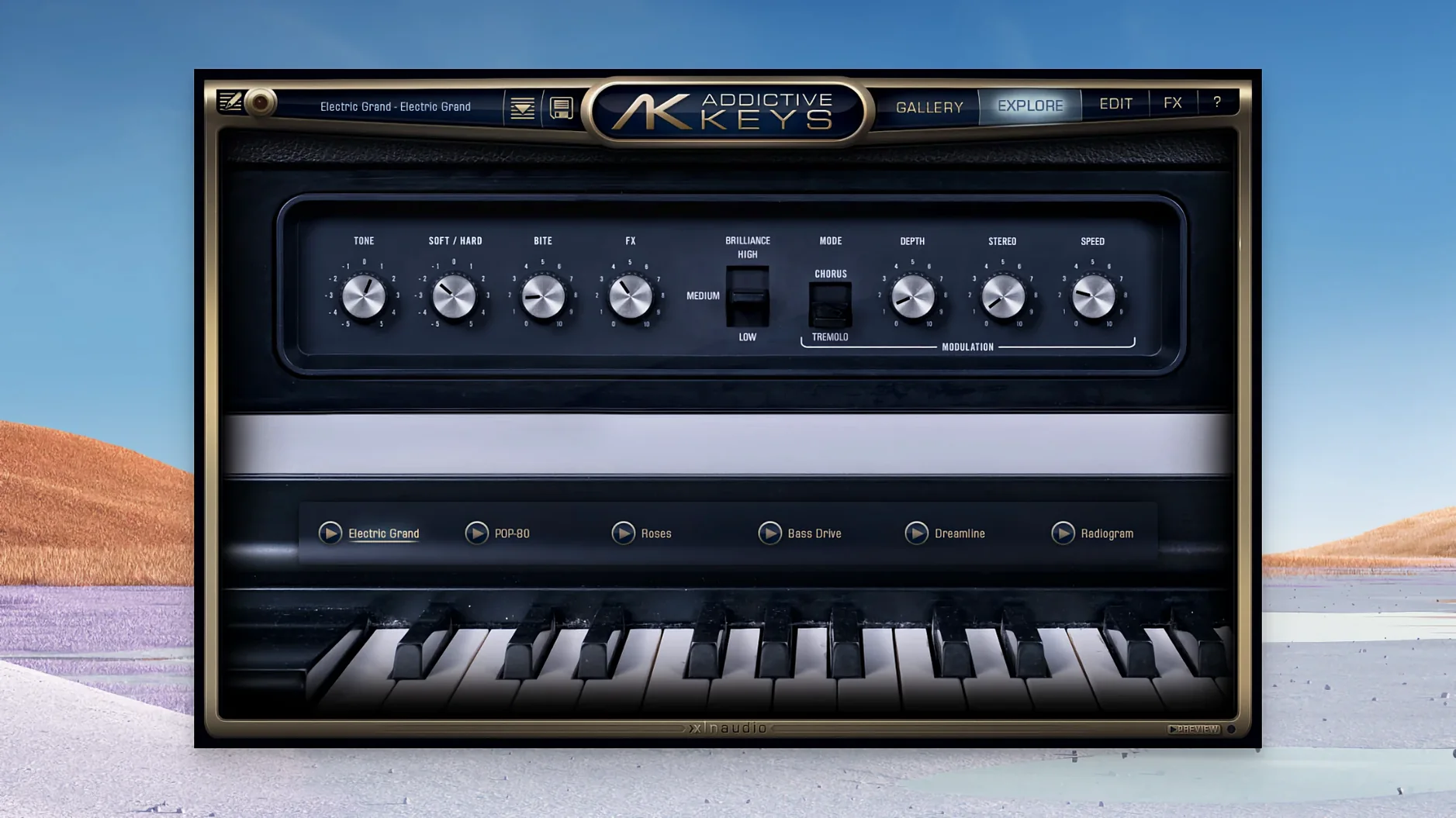 Addictive Keys mode 5