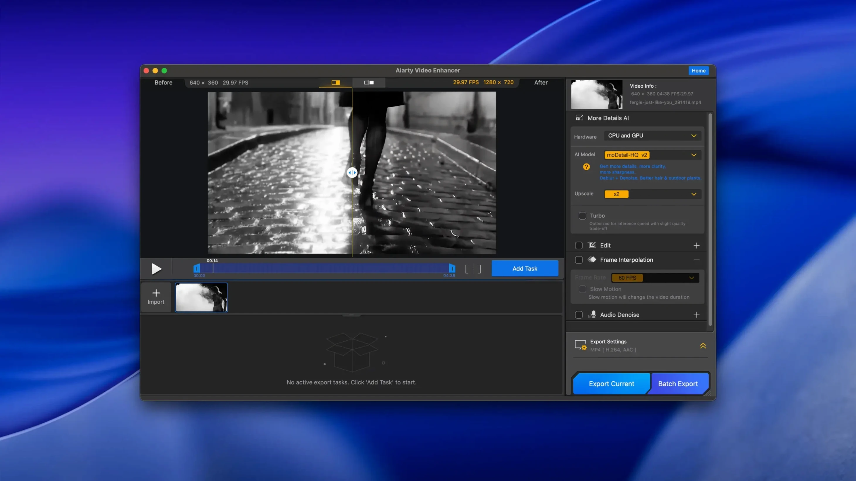 Aiarty Video Enhancer detail view 2