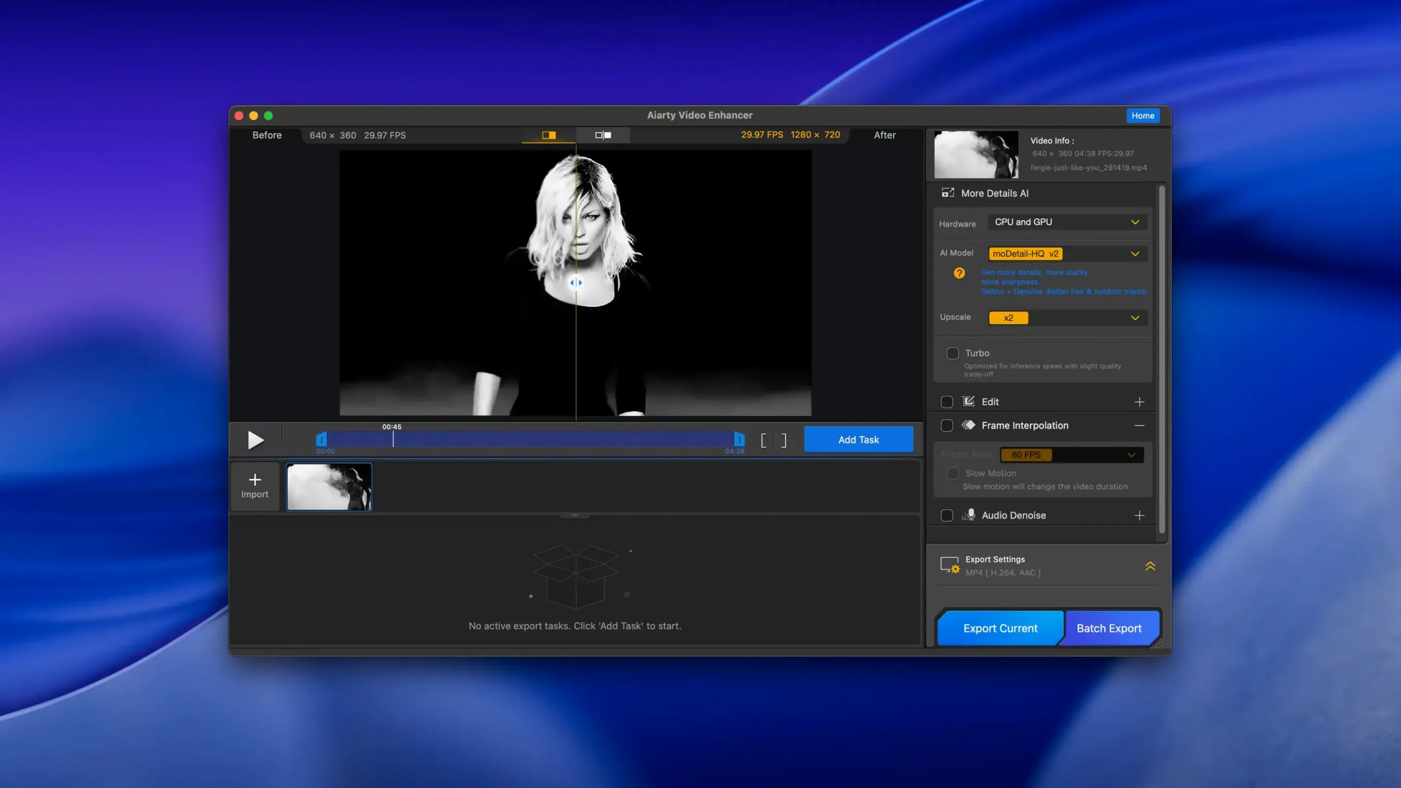 Aiarty Video Enhancer detail view 3