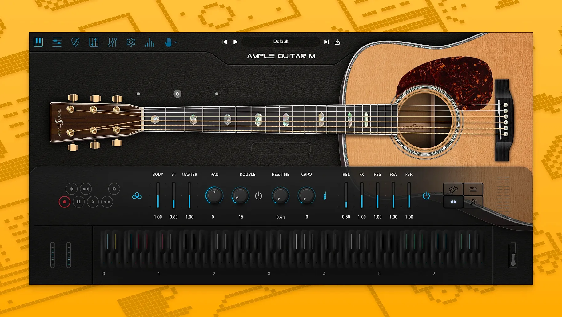 ample guitar wf torrent — window overview