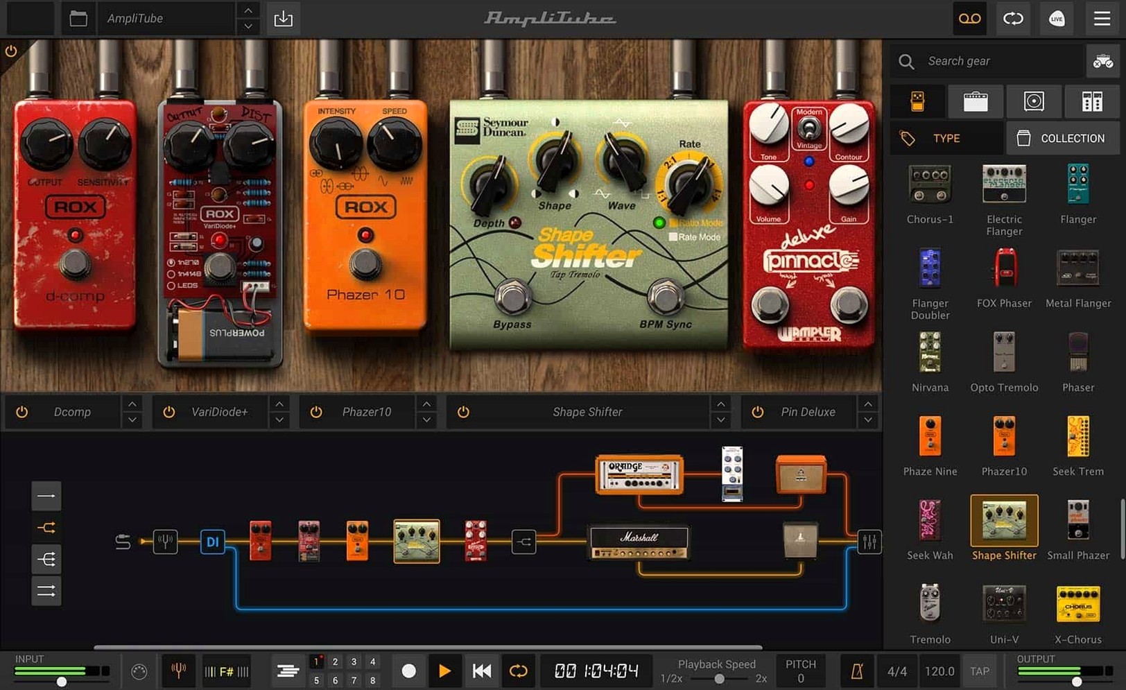 AmpliTube detail view 3