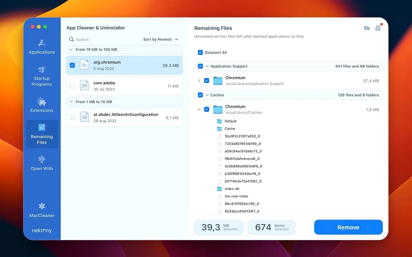 App Cleaner & Uninstaller mode 4