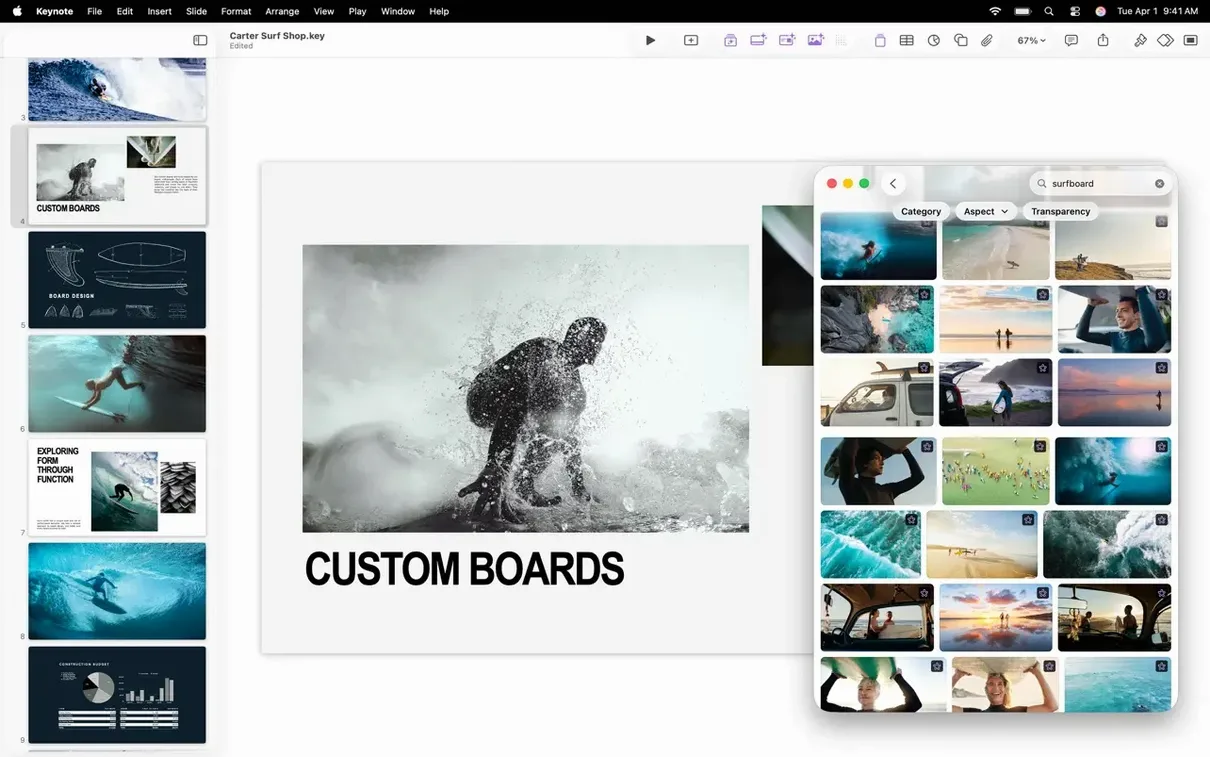Apple Keynote mode 4