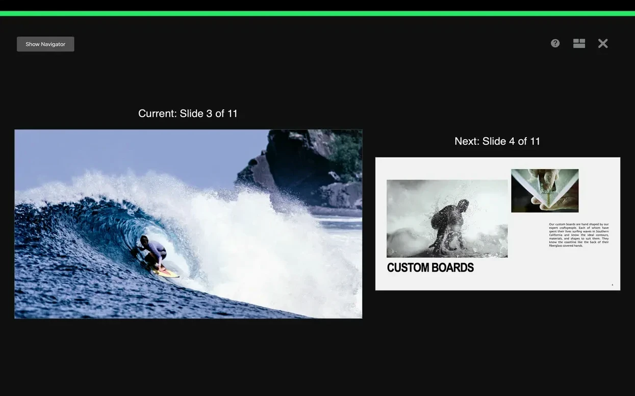 Apple Keynote detail view 8