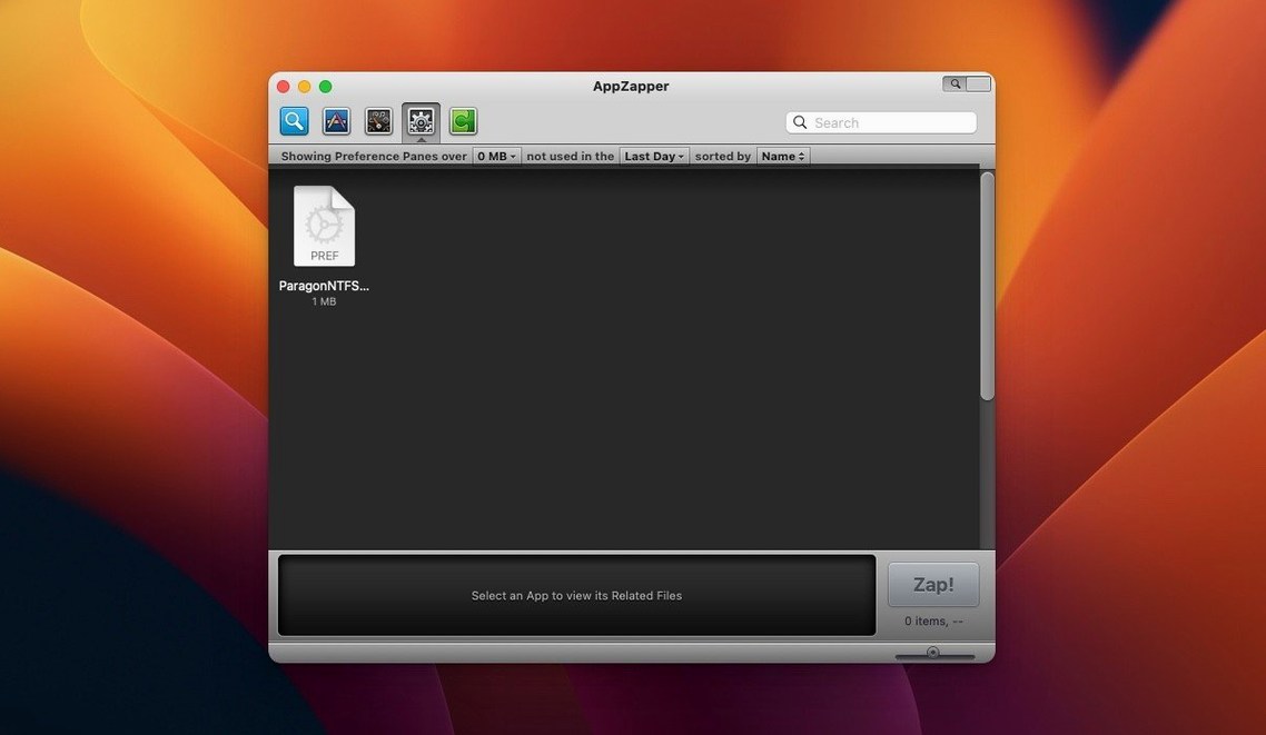 AppZapper mode 2