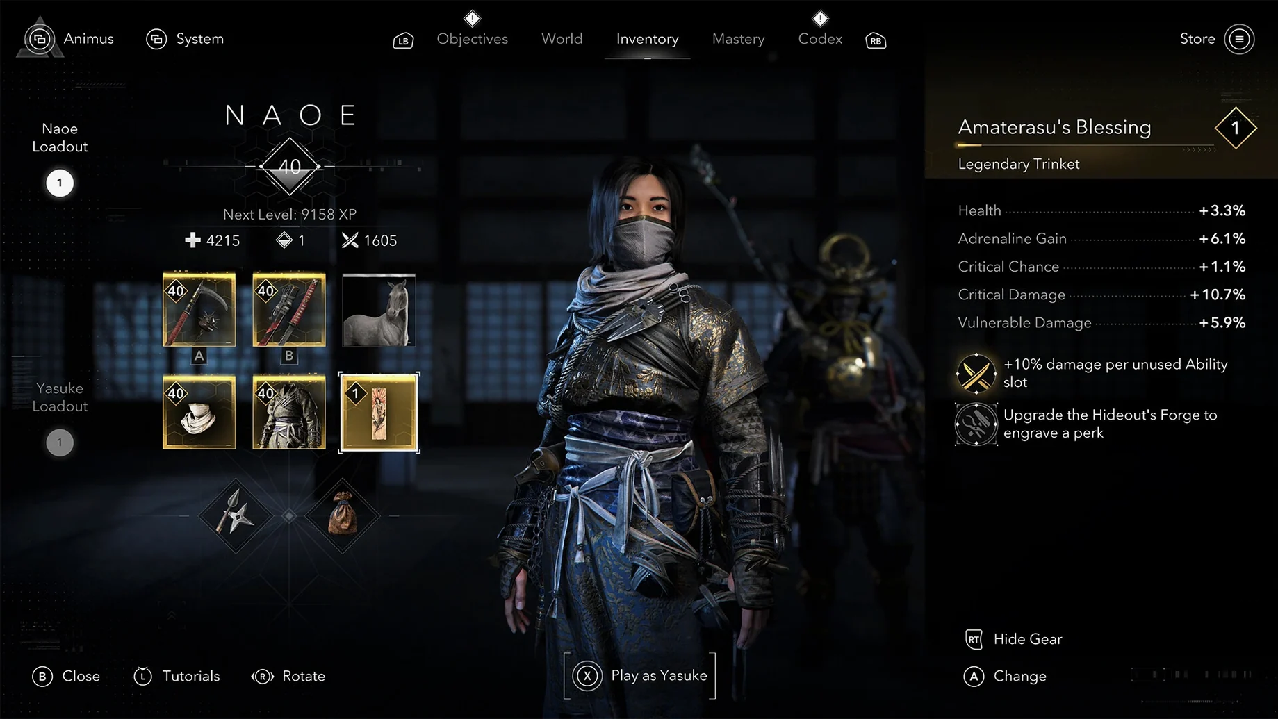 Assassin's Creed Shadows mode 4
