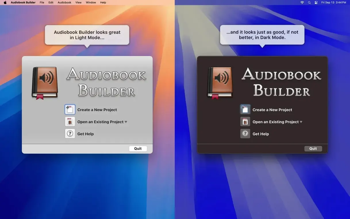 Audiobook Builder detail view 6