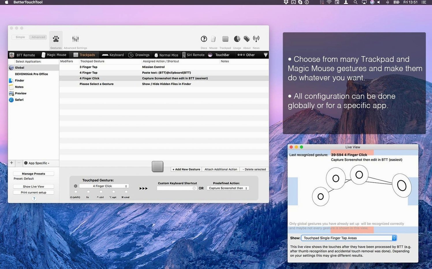 bettertouchtool mac torrent — window overview