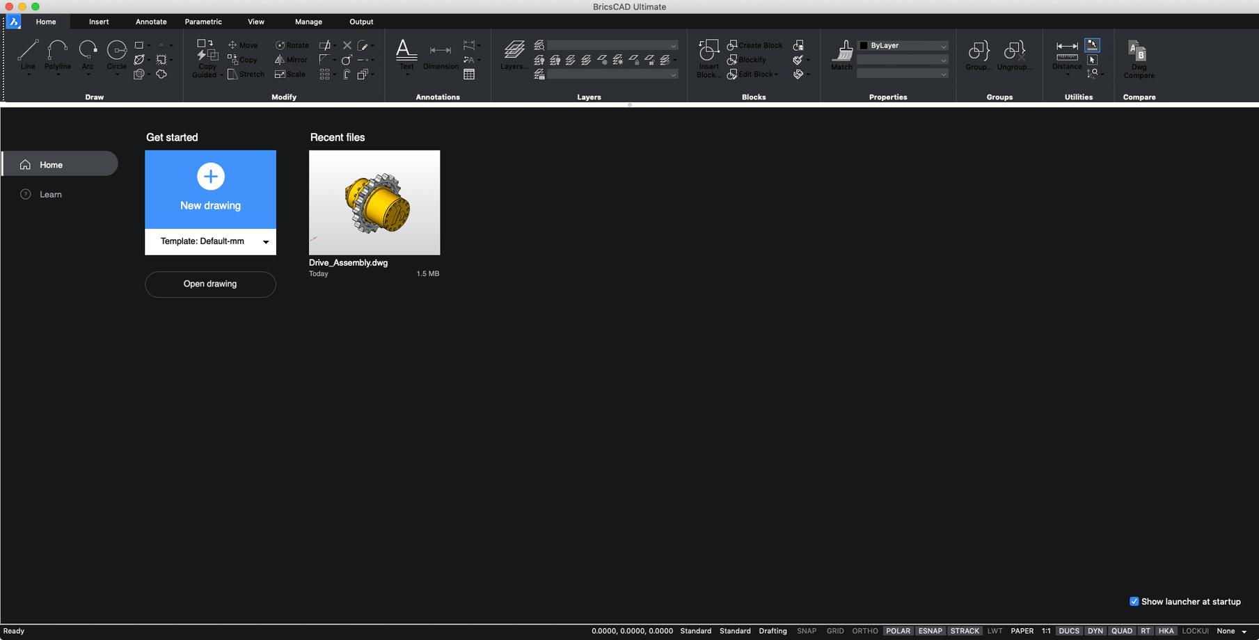 BricsCAD detail view 2