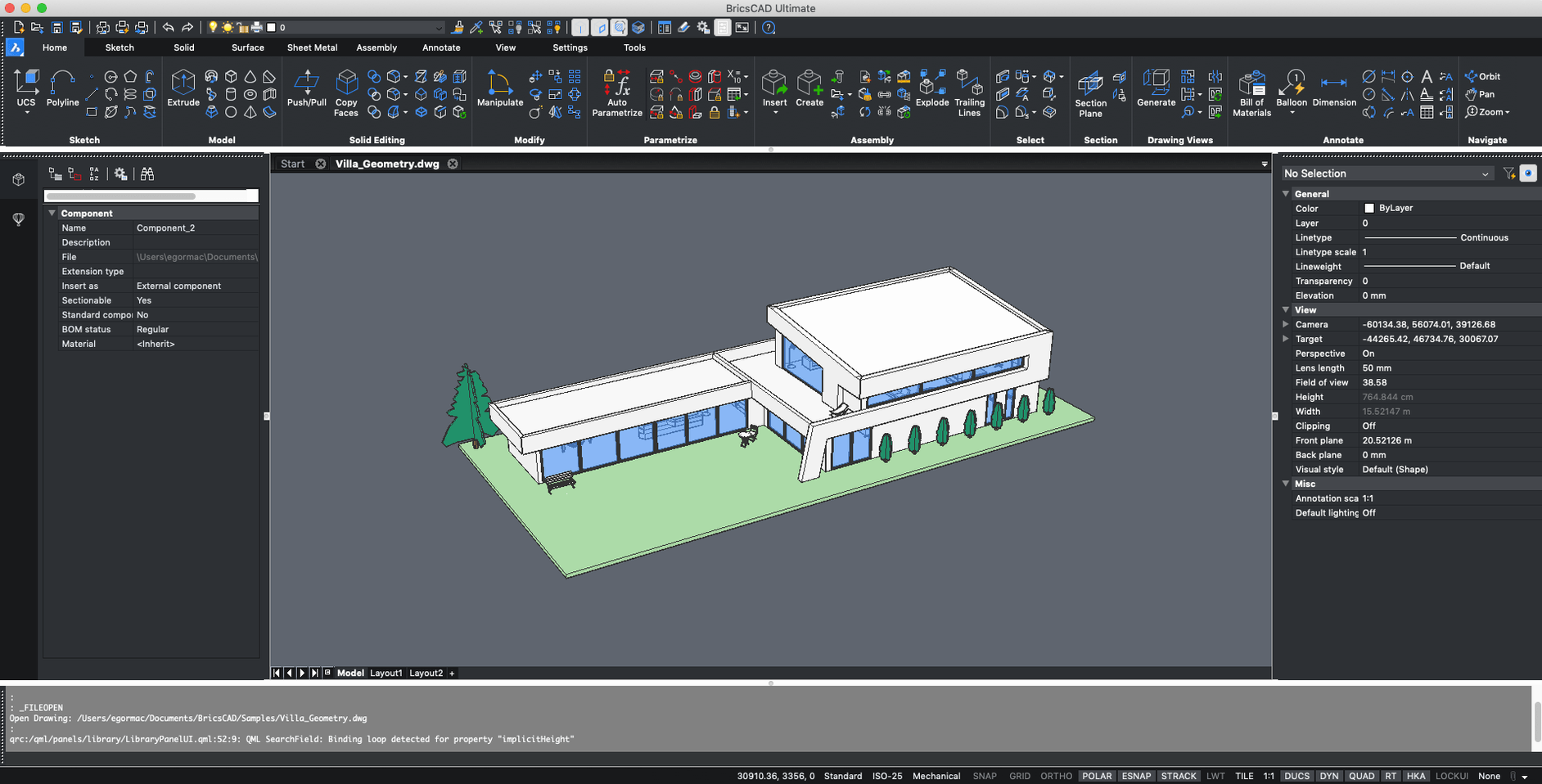 BricsCAD detail view 3