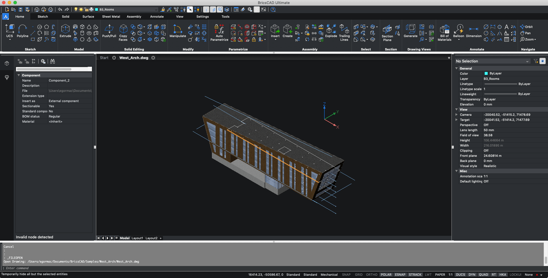 BricsCAD detail view 4