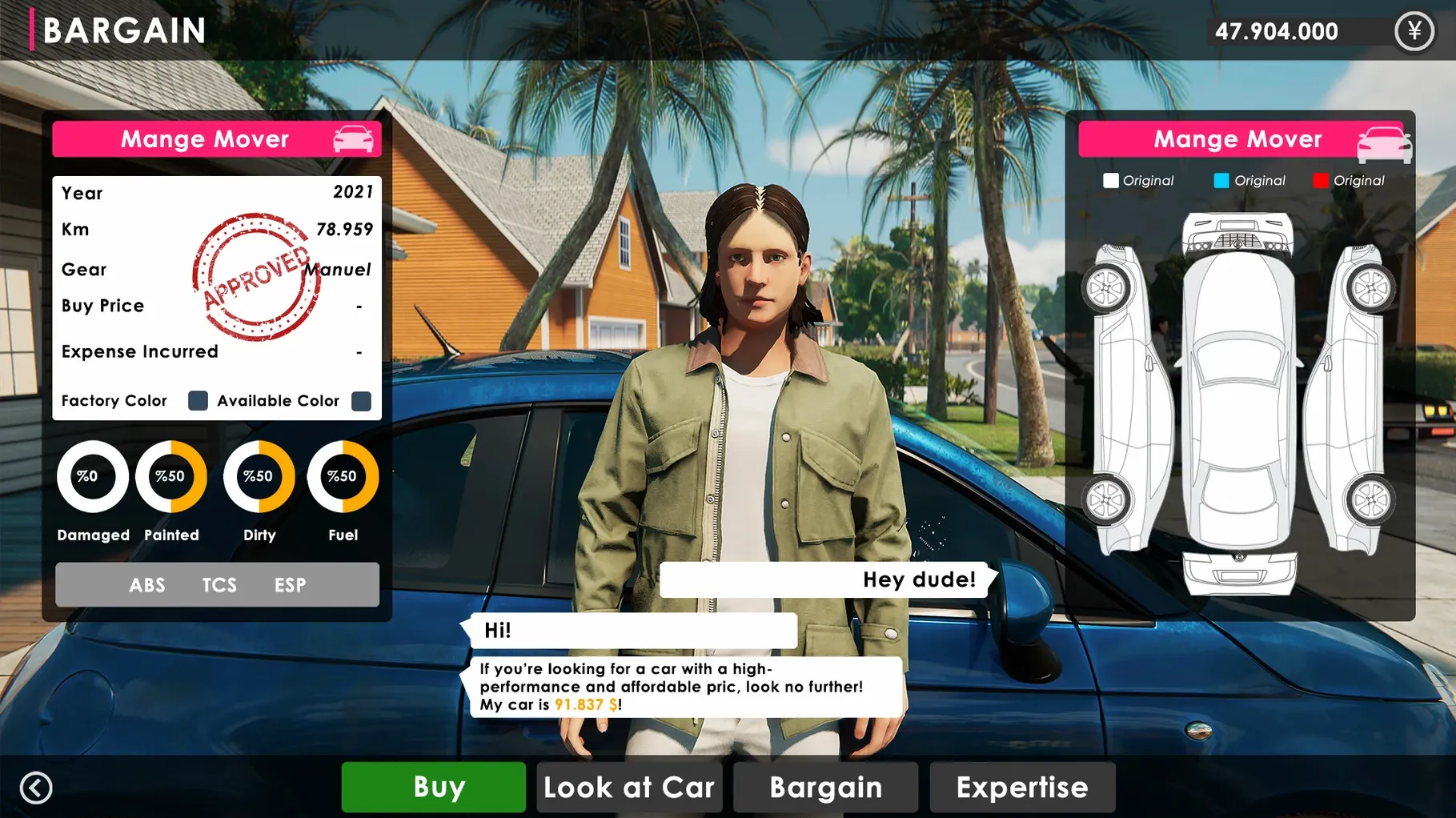 car for sale simulator torrent mac — window overview