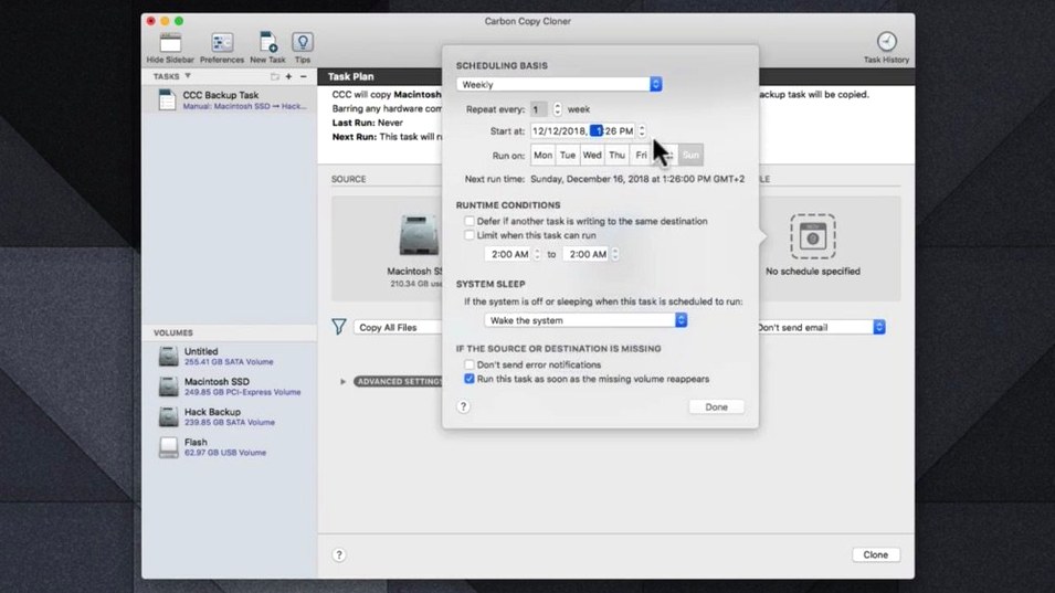 Carbon Copy Cloner mode 4