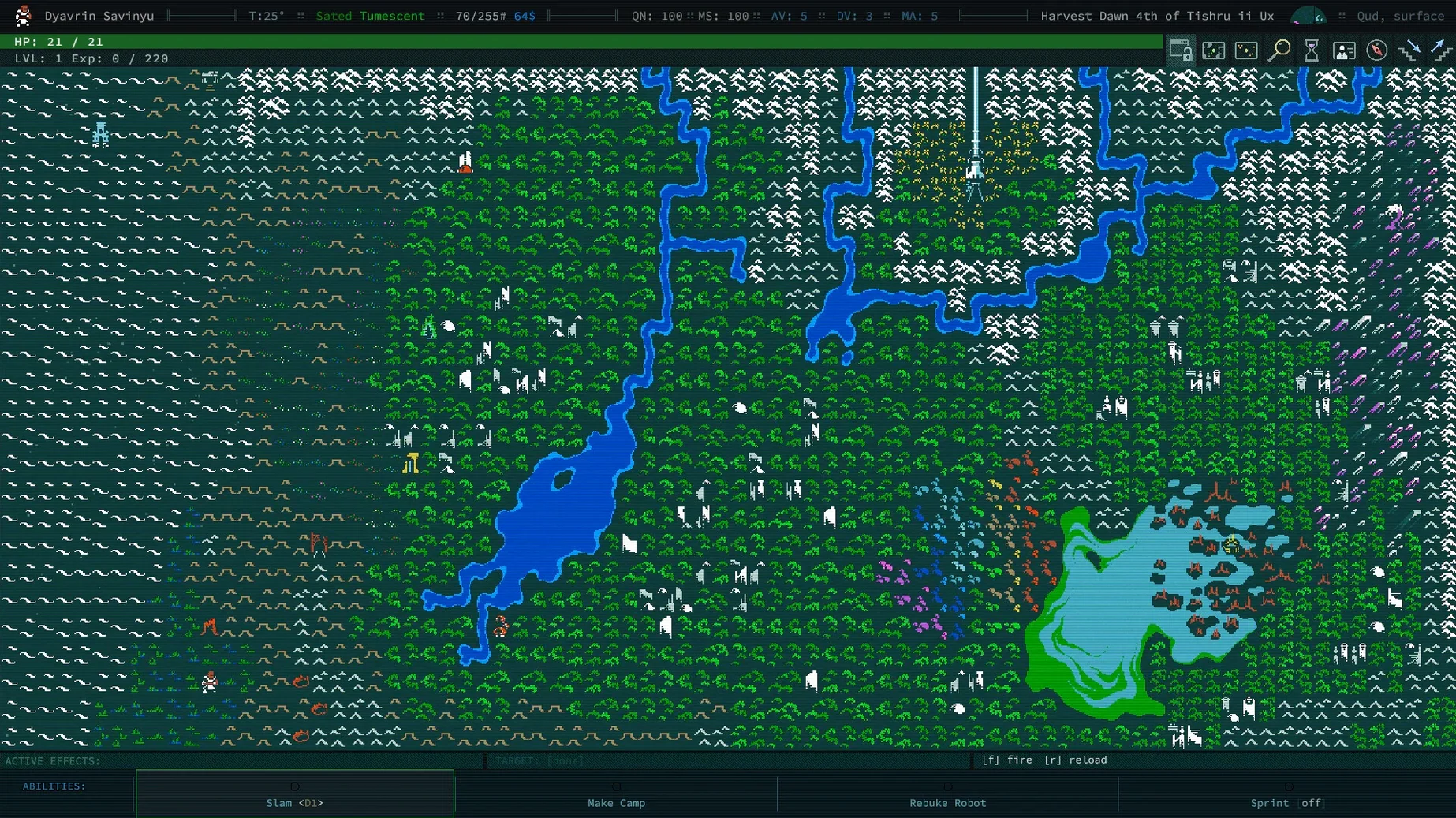 Caves of Qud mode 2