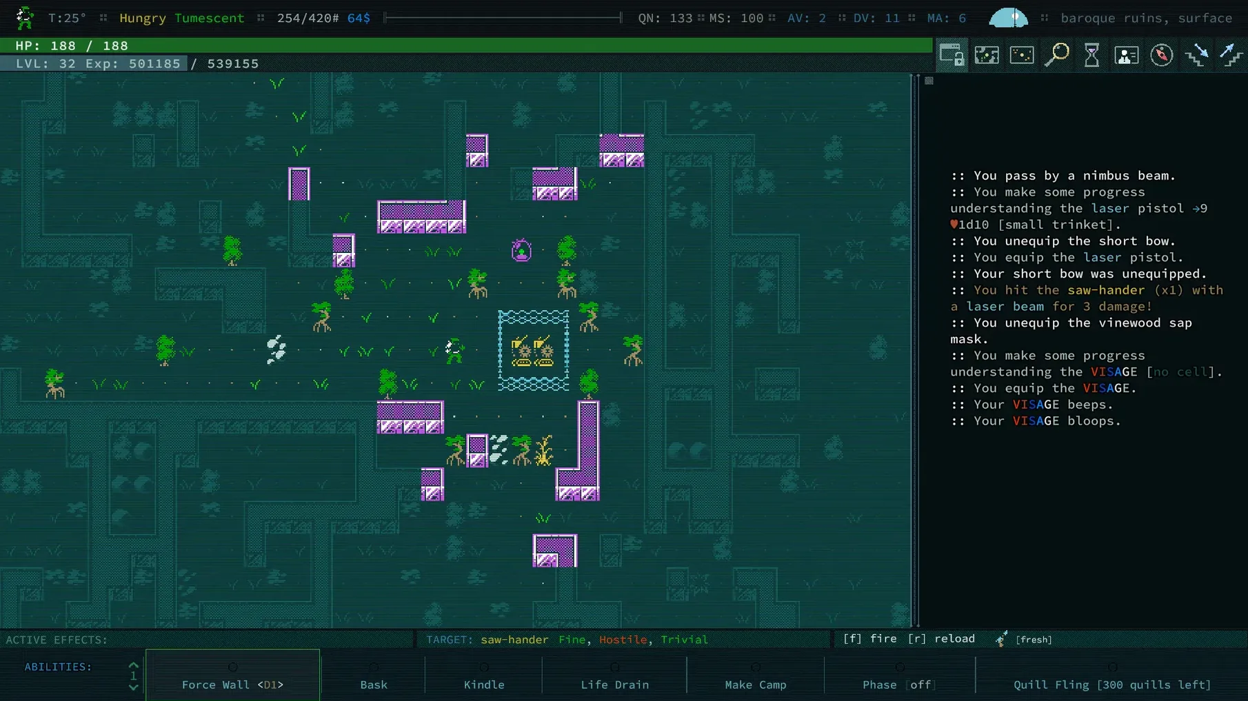 Caves of Qud detail view 5