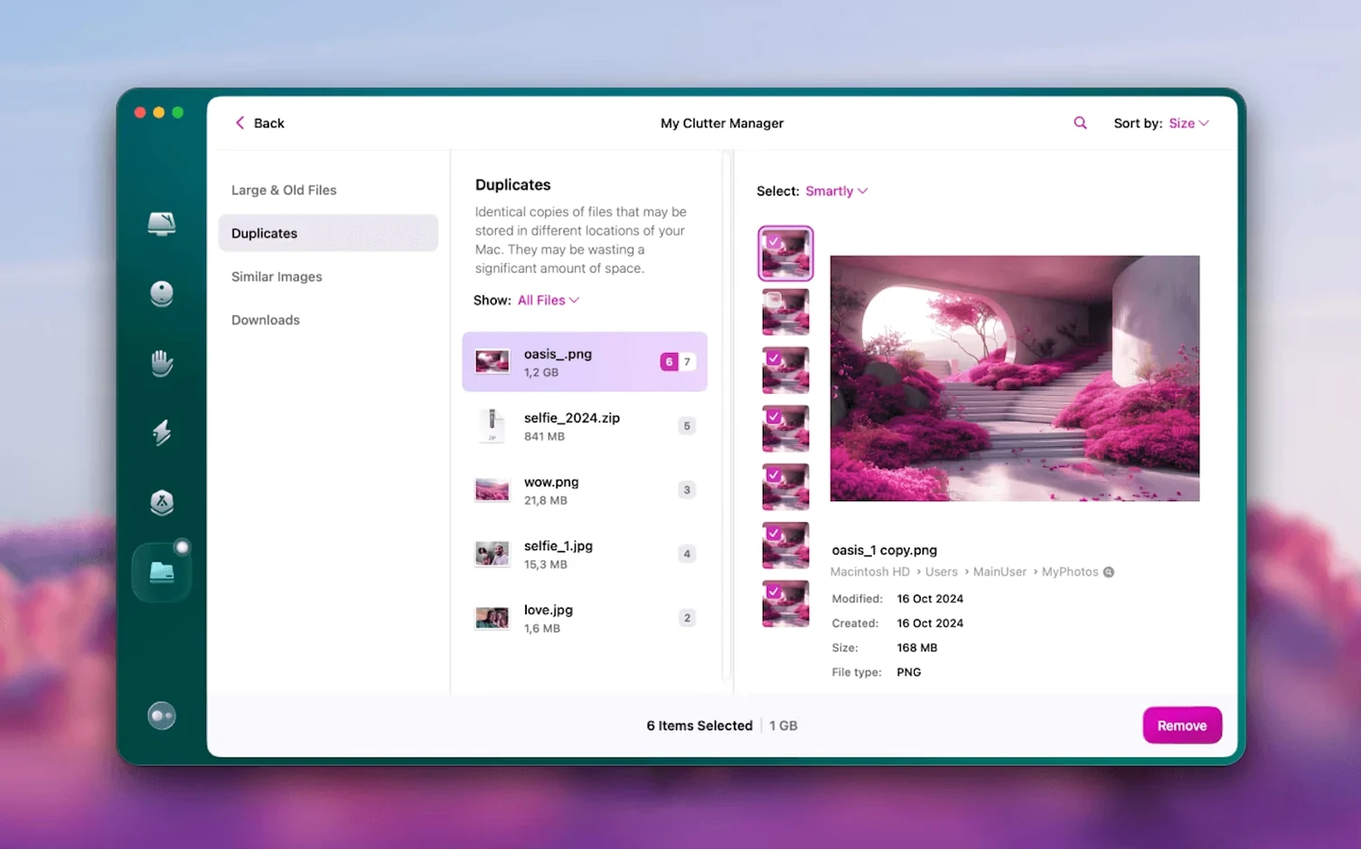 CleanMyMac detail view 5