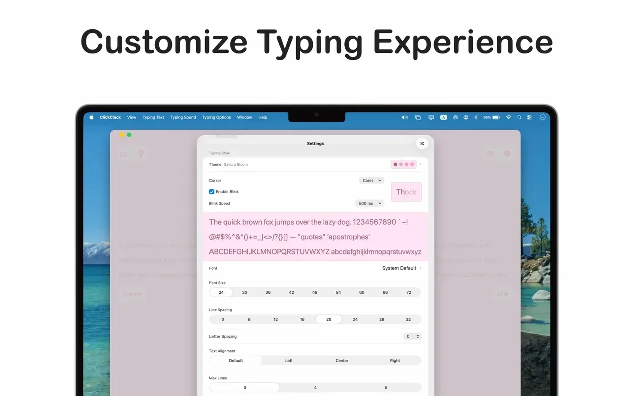 ClickClack - Typing Trainer detail view 6