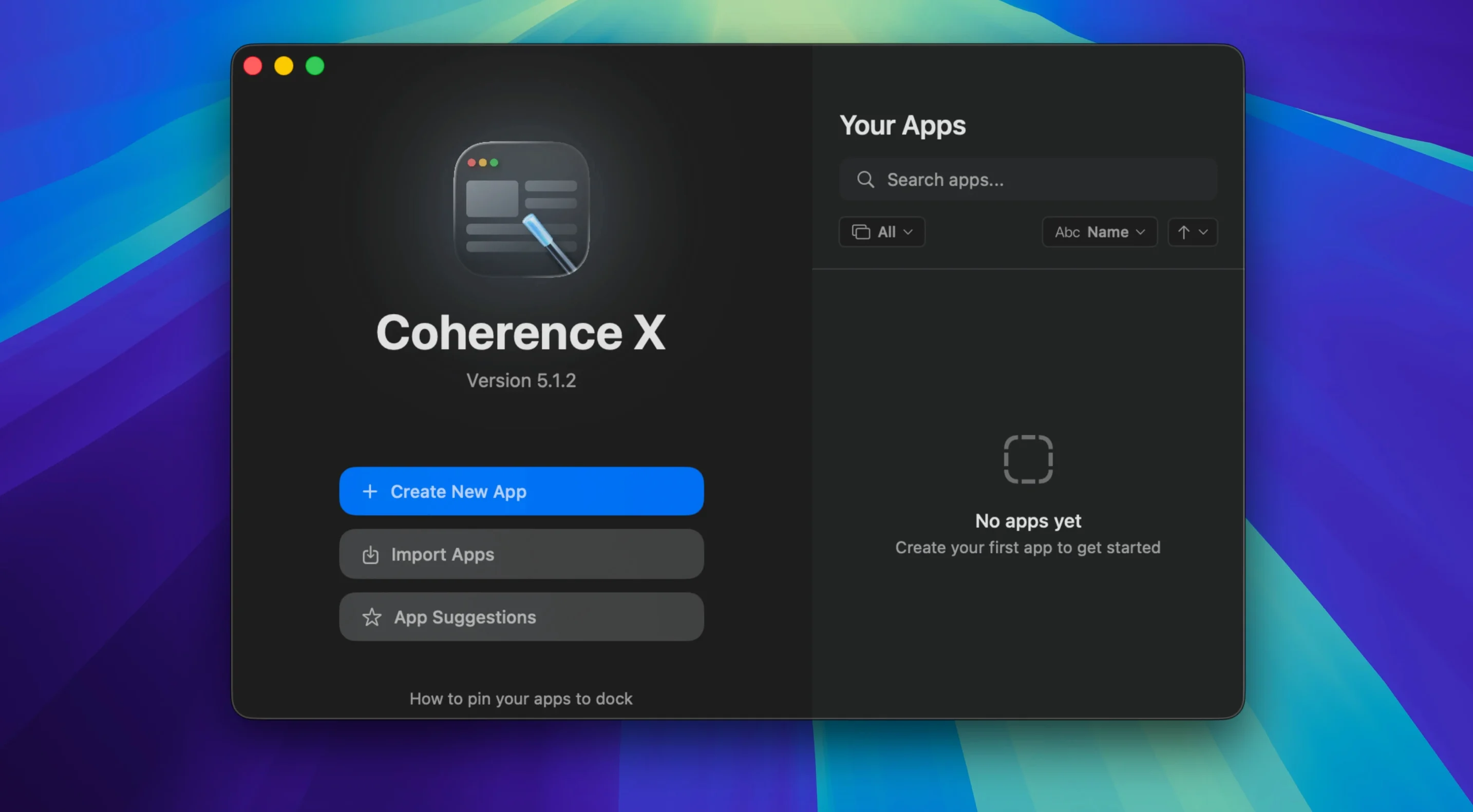 coherence torrent — window overview
