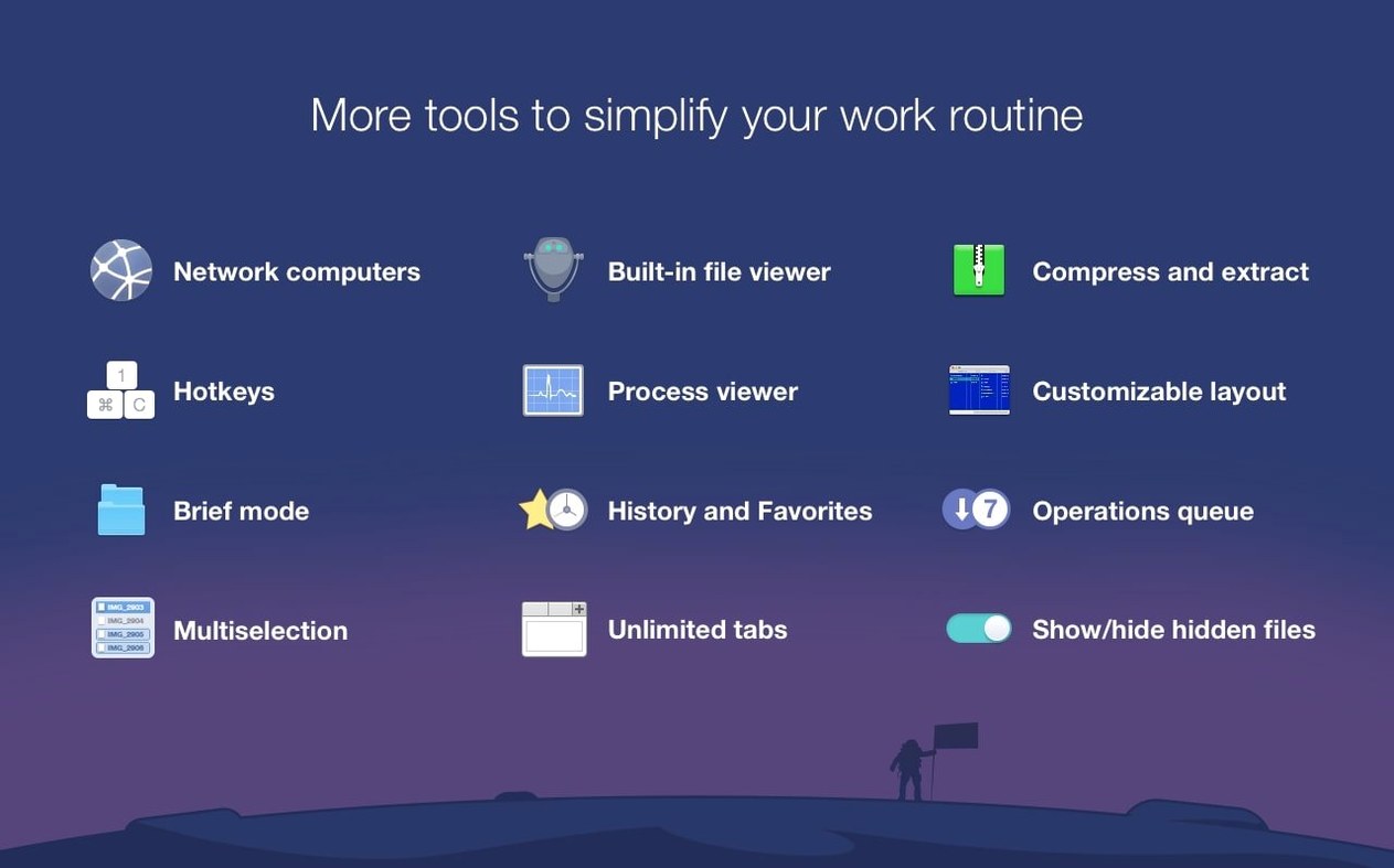 commander one pro mac start screen