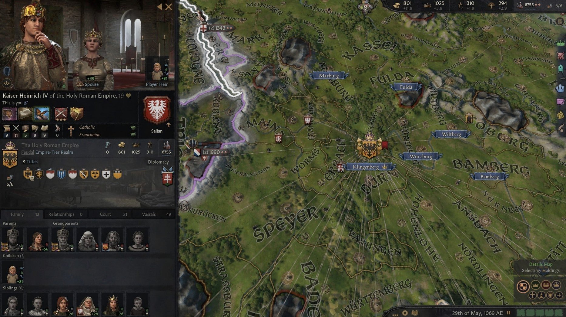 Crusader Kings III detail view 3