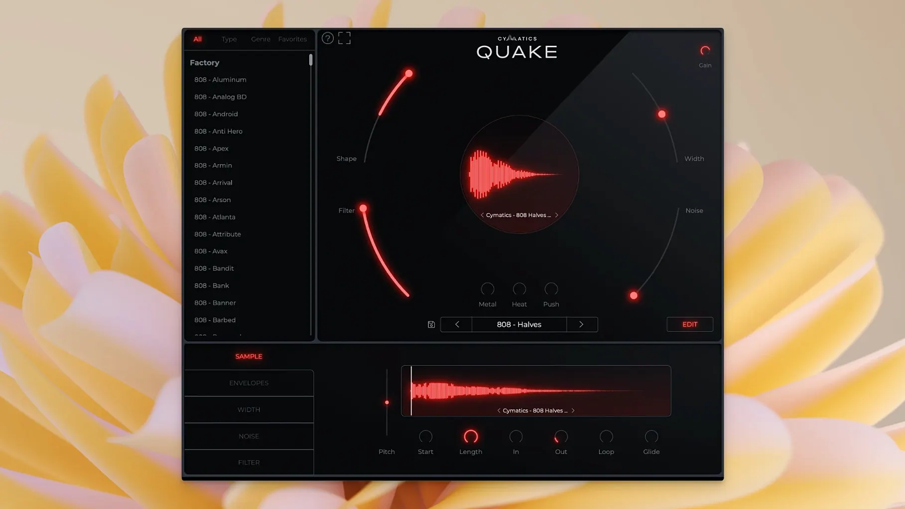 cymatics quake rutracker start screen