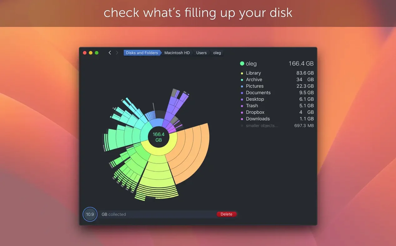 daisy disk download — window overview
