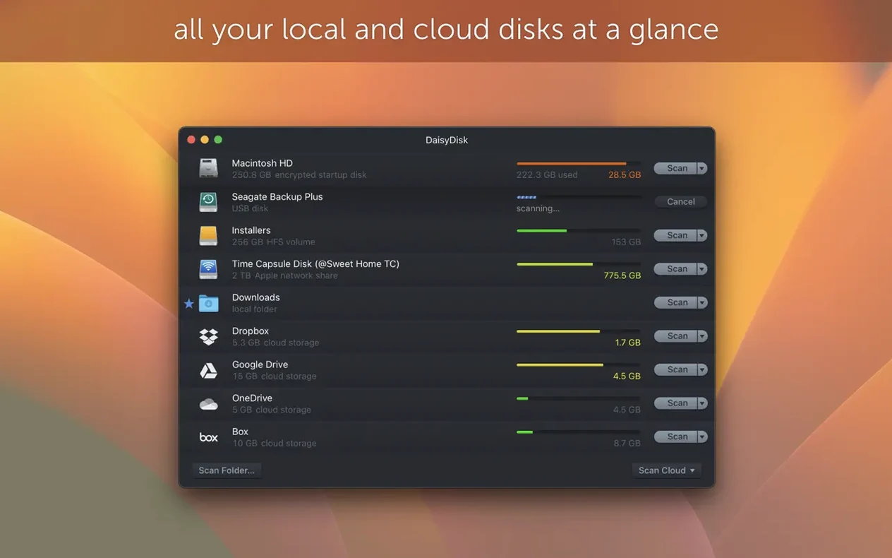 DaisyDisk mode 2
