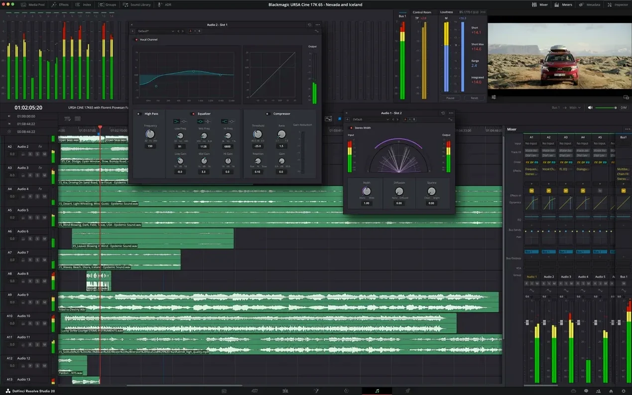 DaVinci Resolve Studio detail view 5