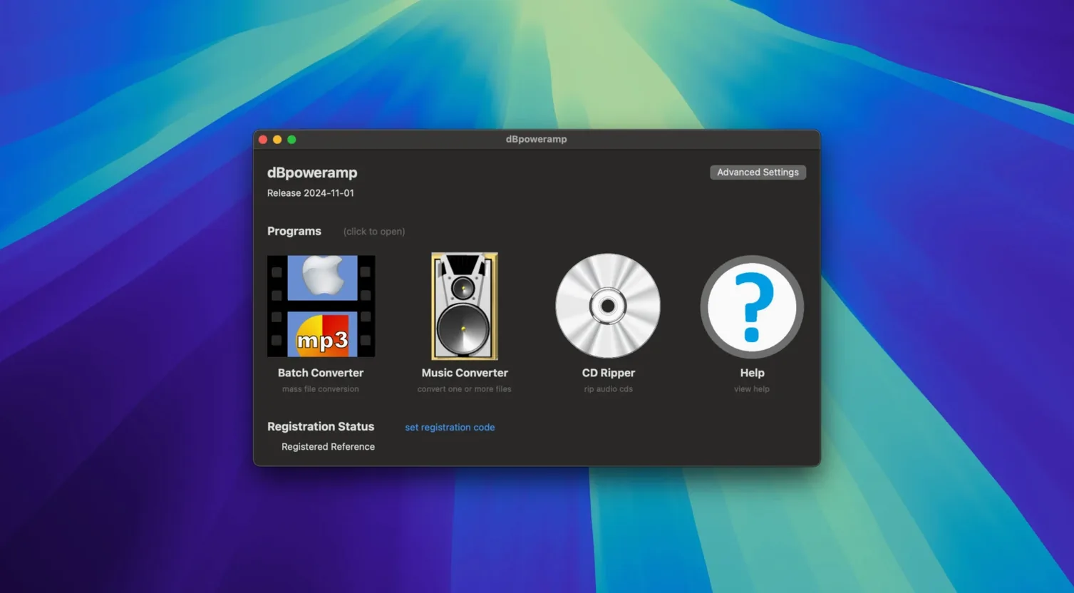 dbpoweramp cracked start screen