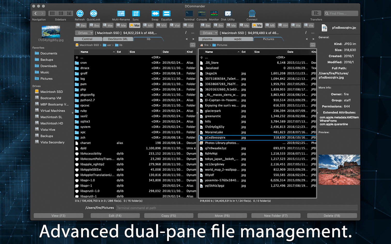 dcommander mac full version start screen