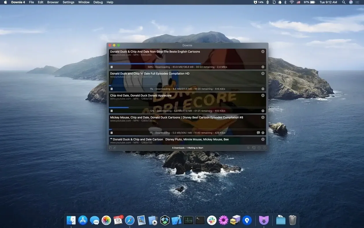 downie cracked mac start screen