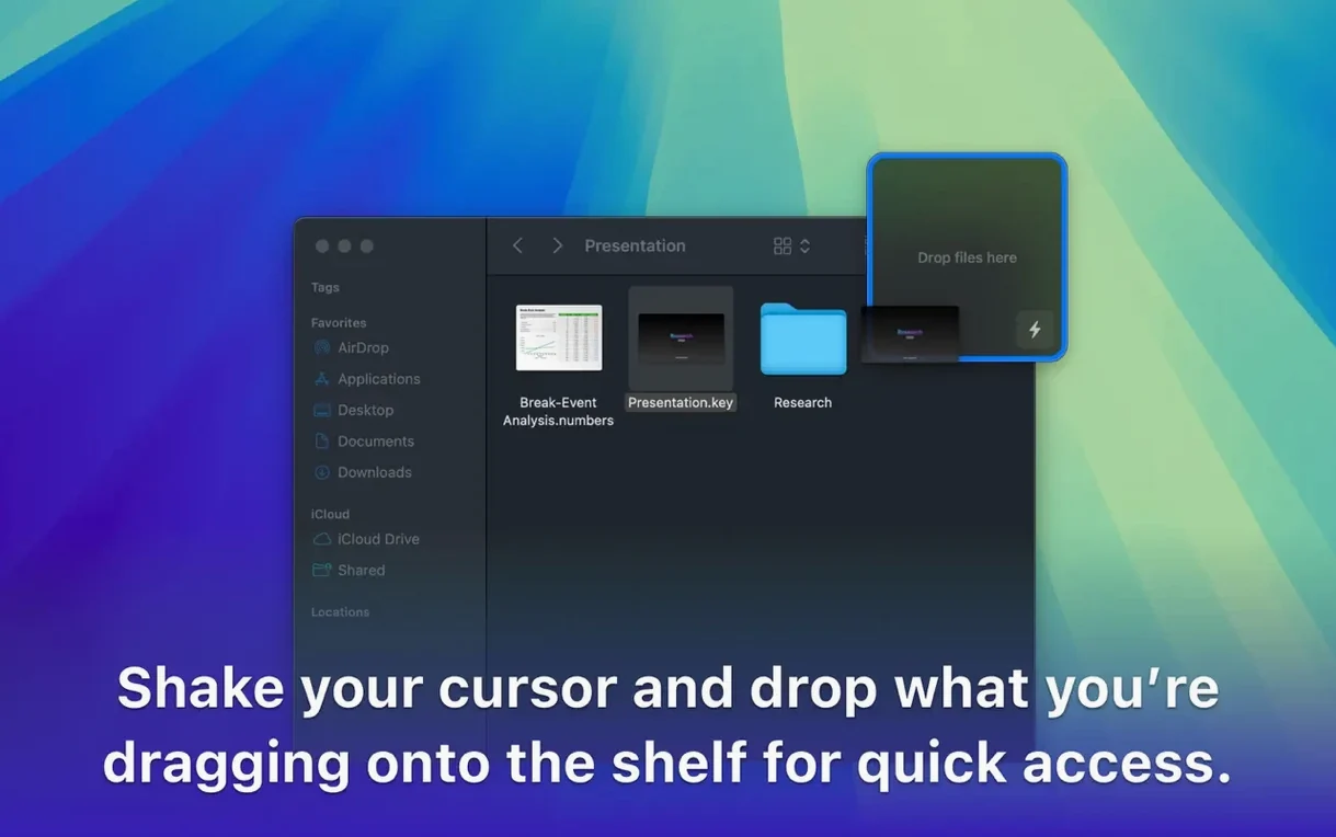 dropover mac — window overview