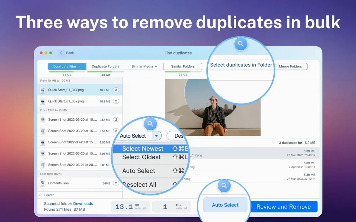 Duplicate File Finder Pro detail view 4
