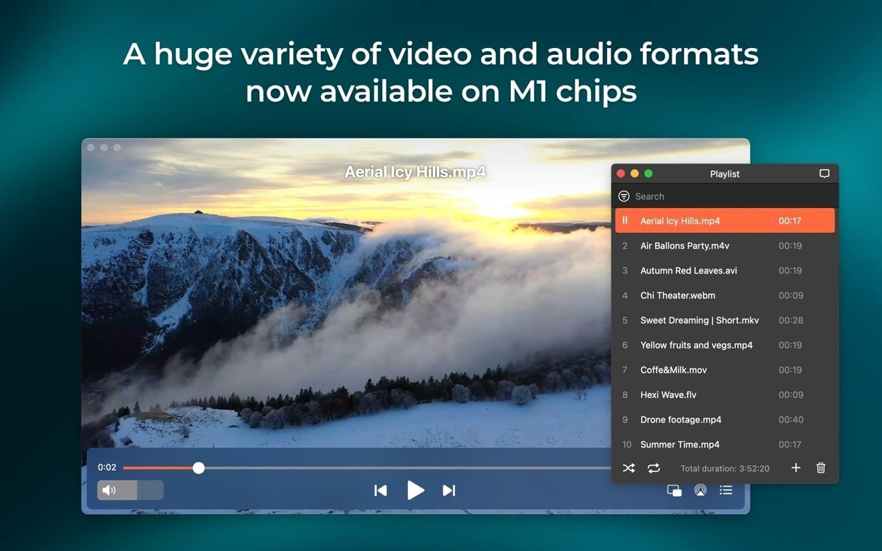 elmedia player pro start screen
