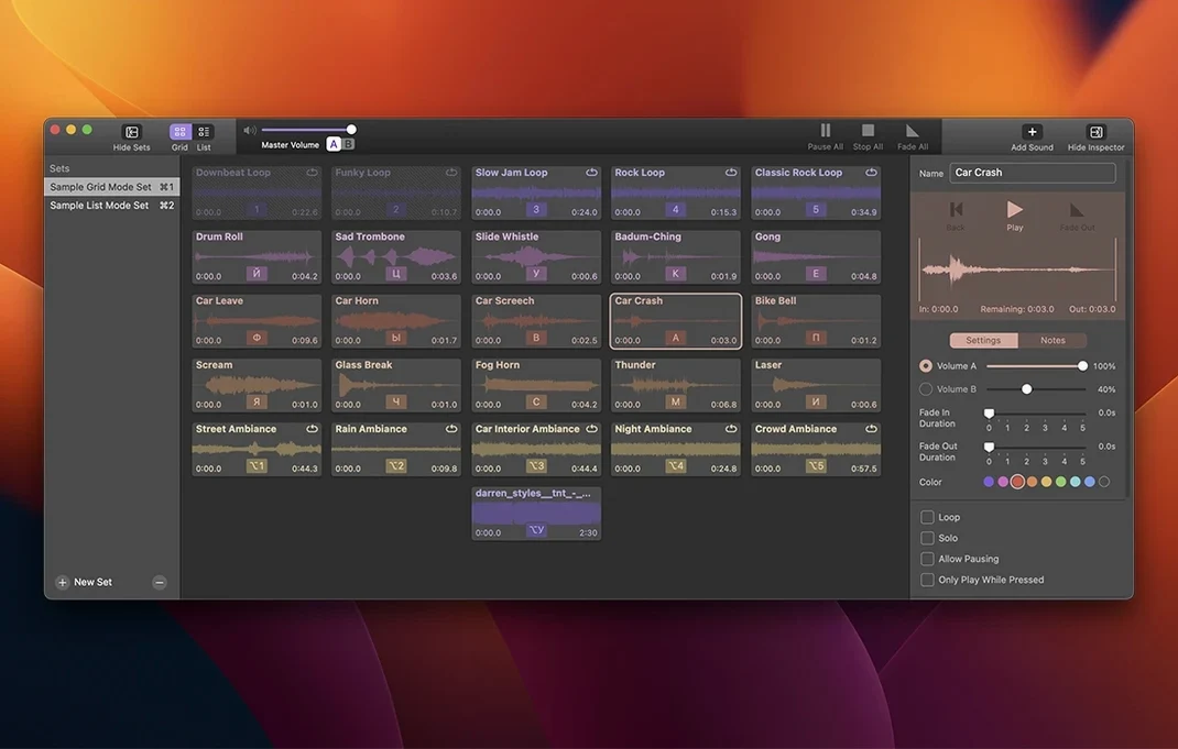 farrago mac full version start screen