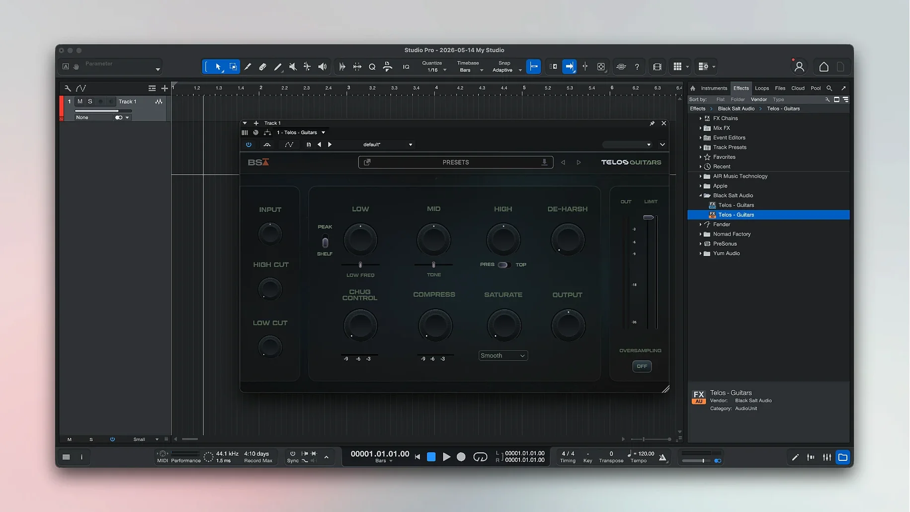 Fender Studio Pro detail view 4