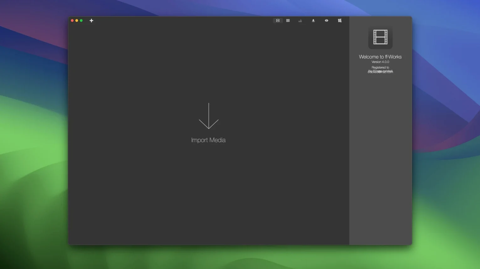 ff·works mac full version start screen