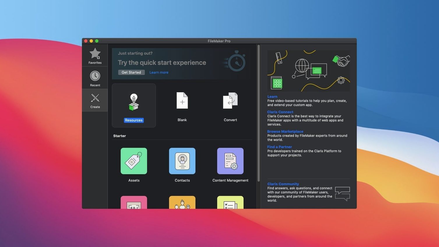 filemaker mac torrent start screen