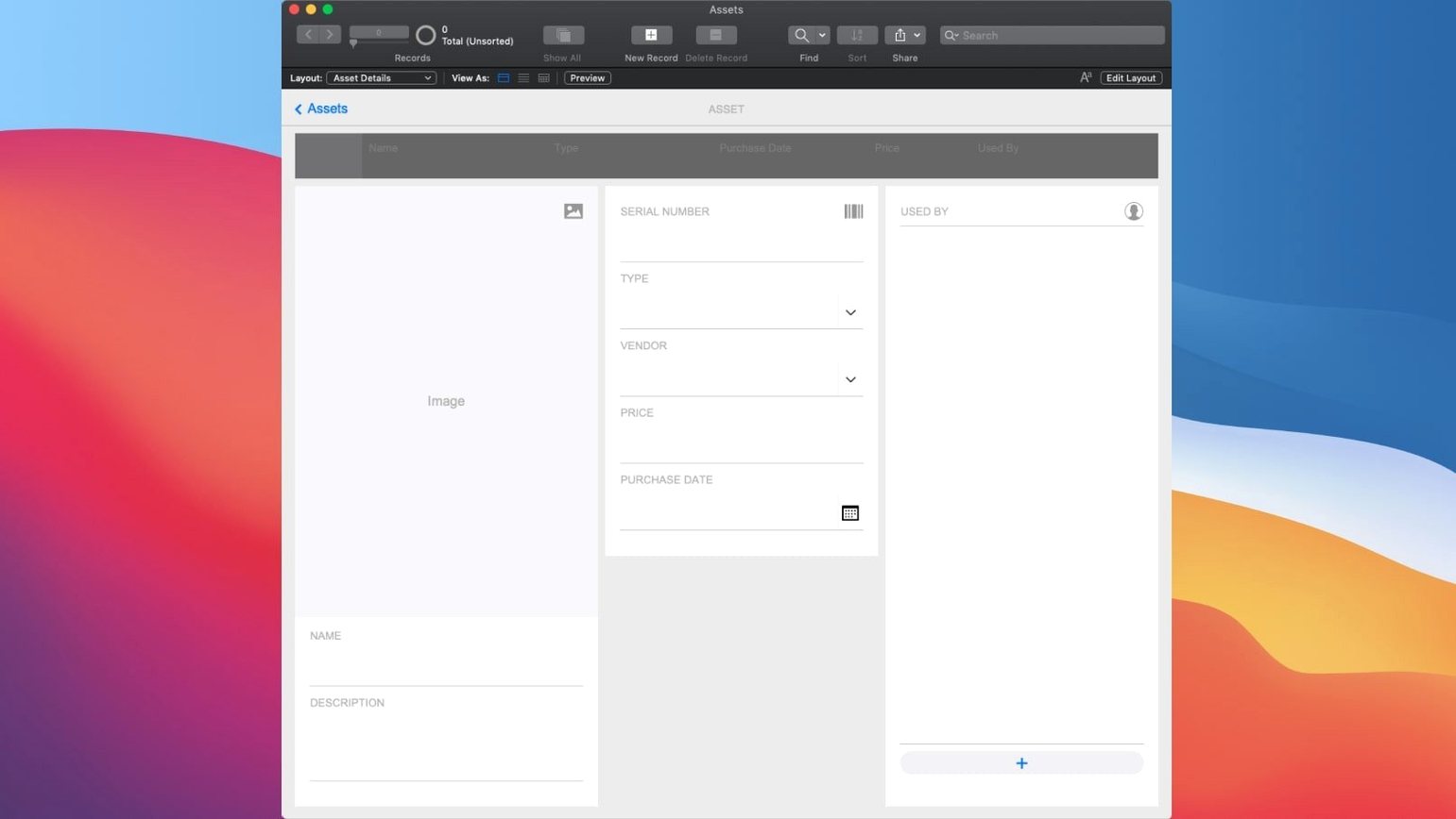 FileMaker Pro mode 3