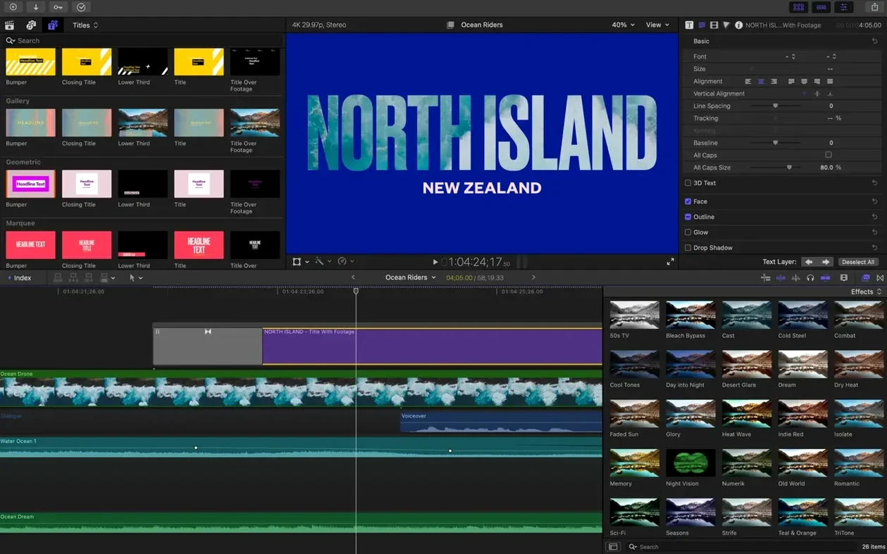 Final Cut Pro mode 5