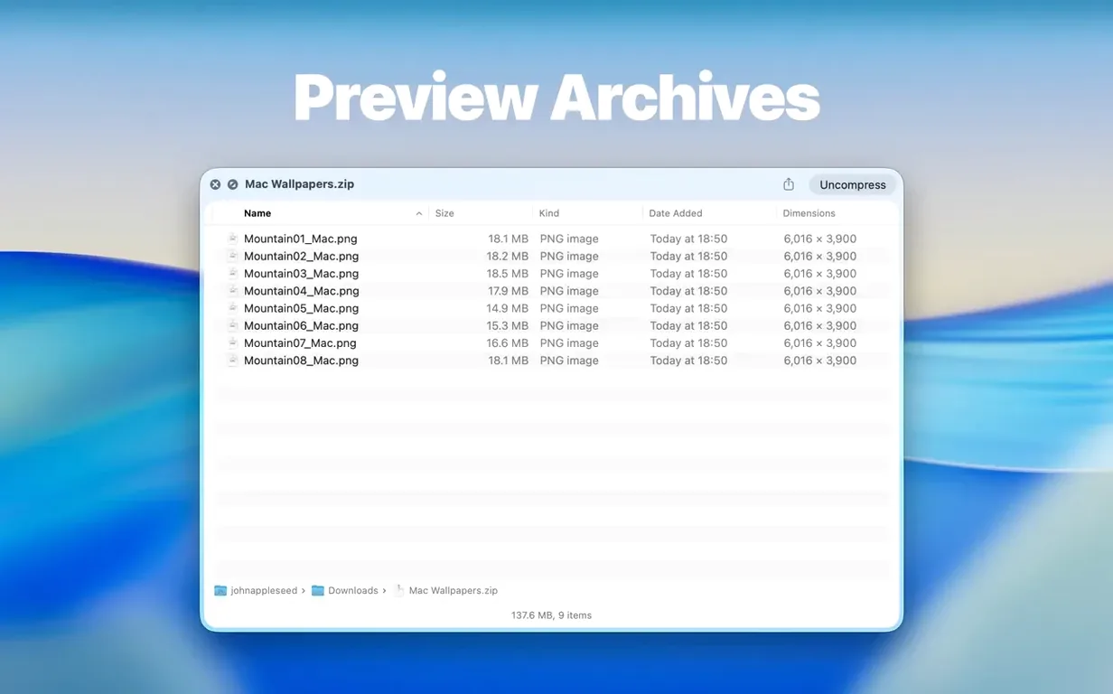 Folder Preview Pro mode 3