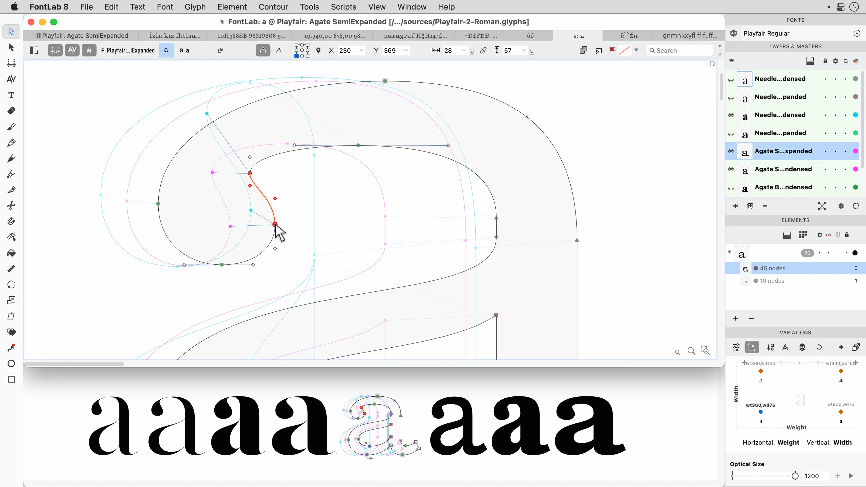 fontlab 8 free — window overview