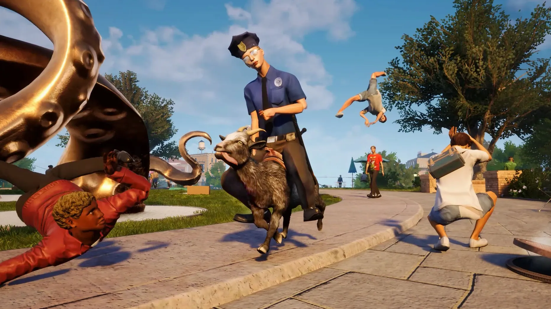 Goat Simulator 3 mode 7