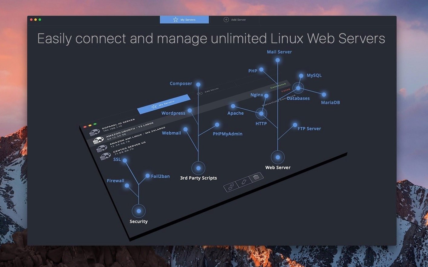 gopanel 2 mac torrent — window overview