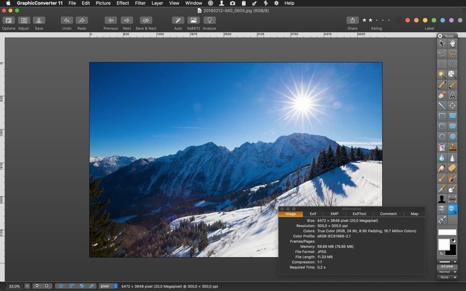 graphicconverter 12 torrent mac — window overview